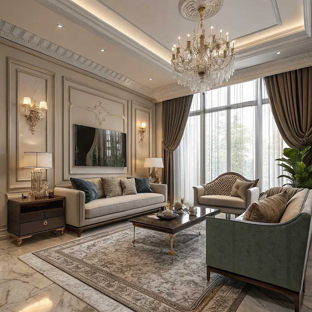 Elegant interior design showcase